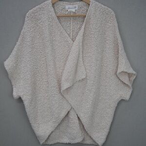 Anthropologie Cream Knit Cardigan